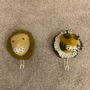 Custom made coat hooks